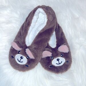 Brown Bear Ultra Soft Slipper Socks!